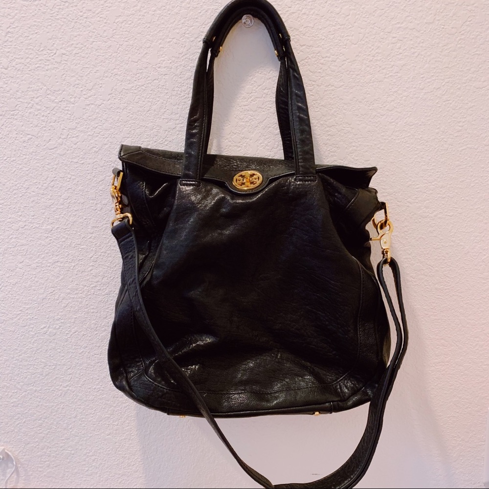 🐻Tory Burch Tote Bag - Black (EUC)